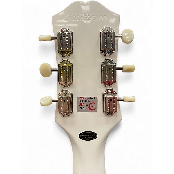 Used Epiphone YUNGBLUD Signature SG Junior Classic White Solid Body Electric Guitar
