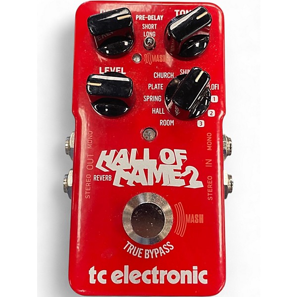 Used TC Electronic Hall Of Fame 2 Reverb Effect Pedal