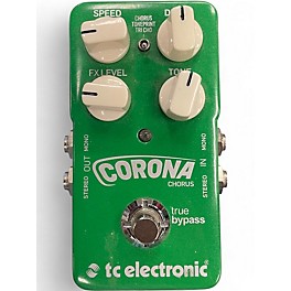 Used TC Electronic Corona Chorus Effect Pedal
