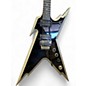 Used Dean Dimebag Razorback Floyd Rose BLACK AND GRAY Solid Body Electric Guitar