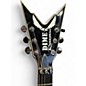 Used Dean Dimebag Razorback Floyd Rose BLACK AND GRAY Solid Body Electric Guitar