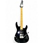 Used Md Music Drive DOUBLE-CUT Black Solid Body Electric Guitar thumbnail