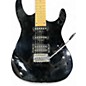 Used Md Music Drive DOUBLE-CUT Black Solid Body Electric Guitar
