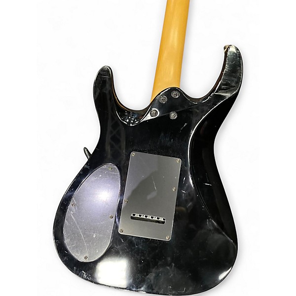 Used Md Music Drive DOUBLE-CUT Black Solid Body Electric Guitar