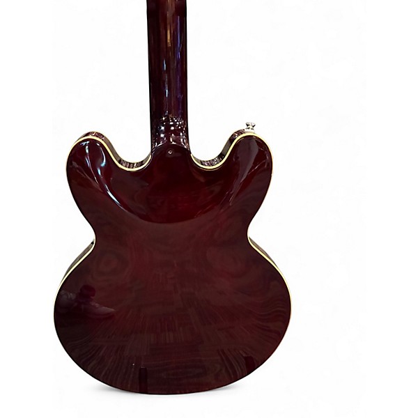 Used Epiphone NOEL GALLAGHER RIVIERA Wine Red Hollow Body Electric Guitar