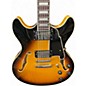Used D'Angelico Premier Series DC 2 Color Sunburst Hollow Body Electric Guitar