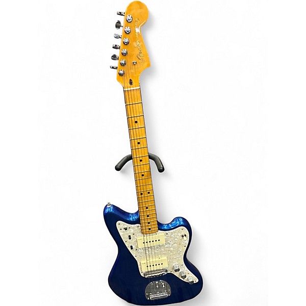 Used Fender American Ultra Jazzmaster cobra blue Solid Body Electric Guitar
