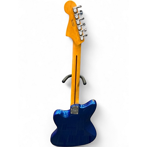 Used Fender American Ultra Jazzmaster cobra blue Solid Body Electric Guitar