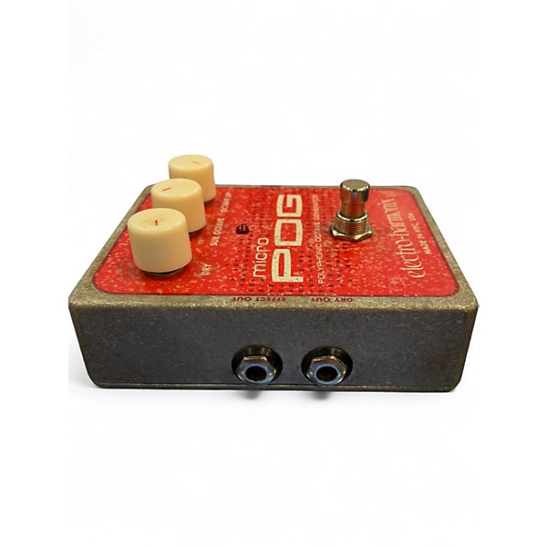 Used Electro-Harmonix Micro Pog Polyphonic Octave Generator Effect Pedal