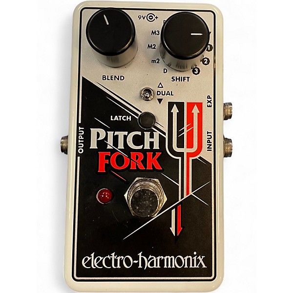 Used Electro-Harmonix Pitch Fork Polyphonic Pitch Shifting Effect Pedal