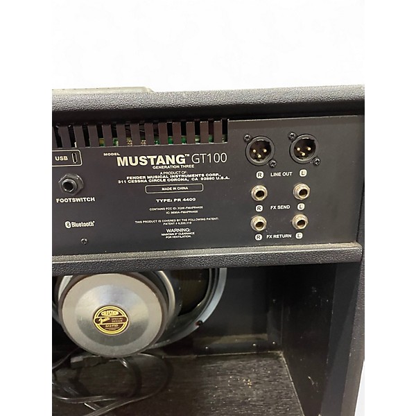 Used Fender Mustang GT 100 100W 1x12 Guitar Combo Amp