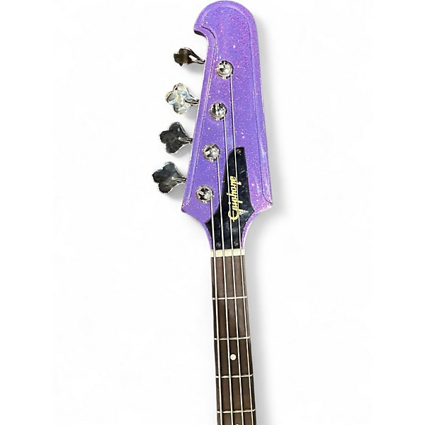 Used Epiphone THUNDERBIRD 64 EXCLUSIVE COLOR Purple Sparkle Electric Bass Guitar