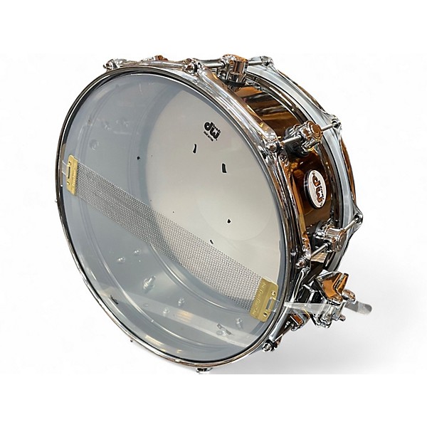 Used DW 6.5X14 Design Series Snare Black Nickel over Brass Drum
