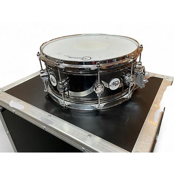 Used DW 6.5X14 Design Series Snare Black Nickel over Brass Drum