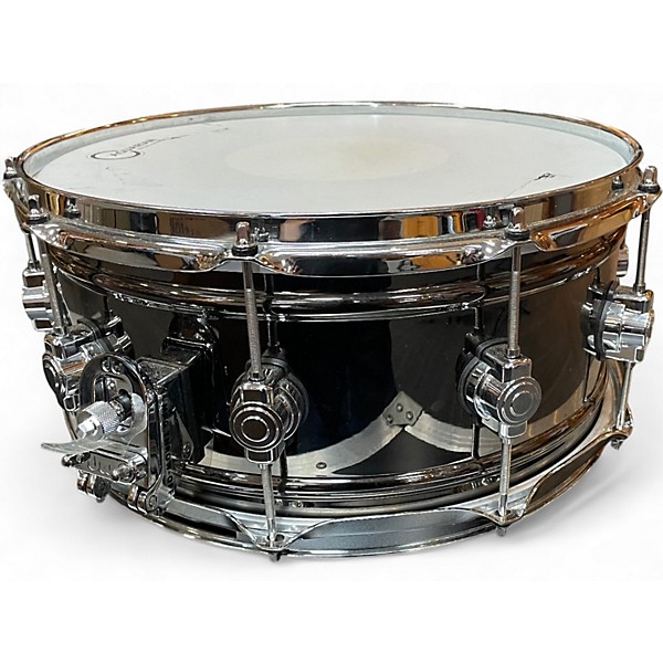 Used DW 6.5X14 Design Series Snare Black Nickel over Brass Drum
