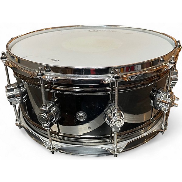 Used DW 6.5X14 Design Series Snare Black Nickel over Brass Drum