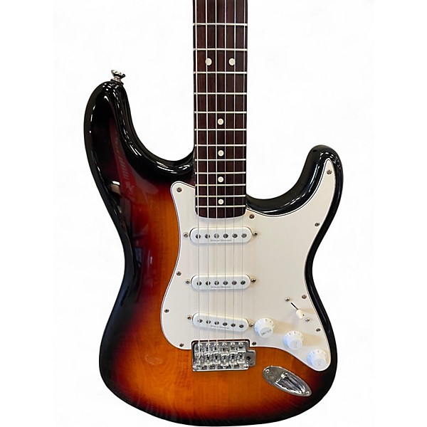 Used 2011 Squier Vintage Modified Stratocaster Sunburst Solid Body Electric Guitar