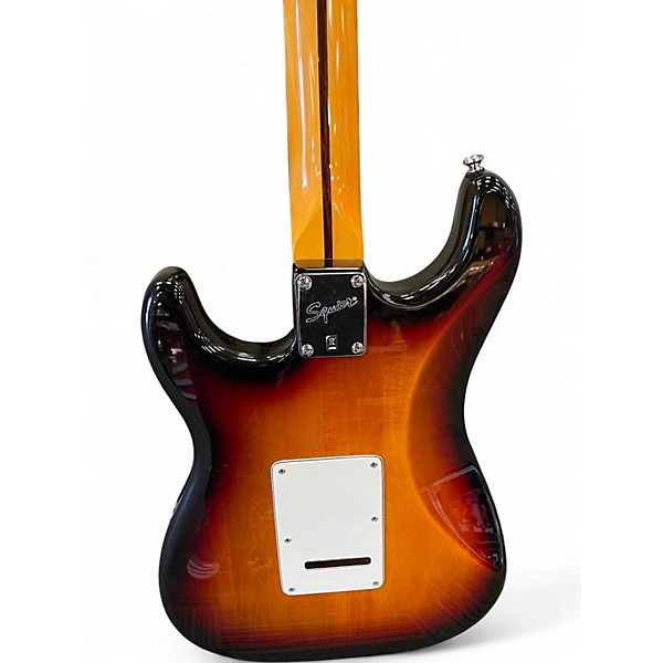 Used 2011 Squier Vintage Modified Stratocaster Sunburst Solid Body Electric Guitar