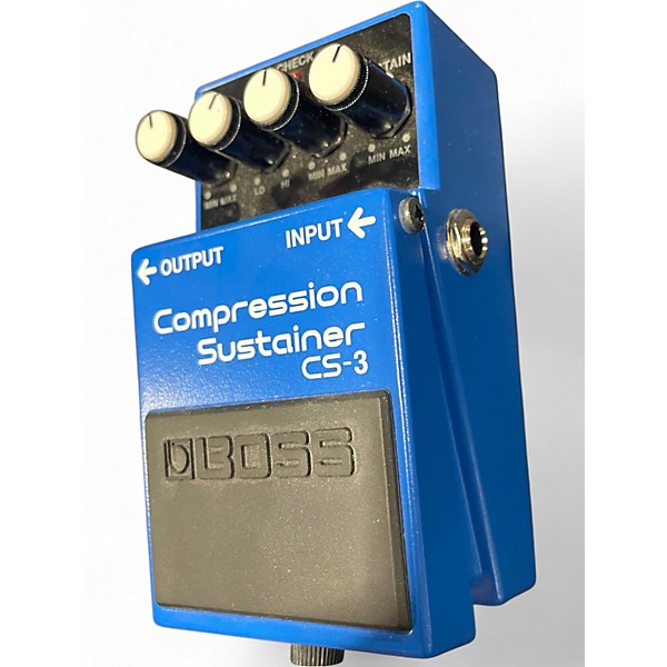 Used BOSS CS3 Compressor Sustainer Effect Pedal