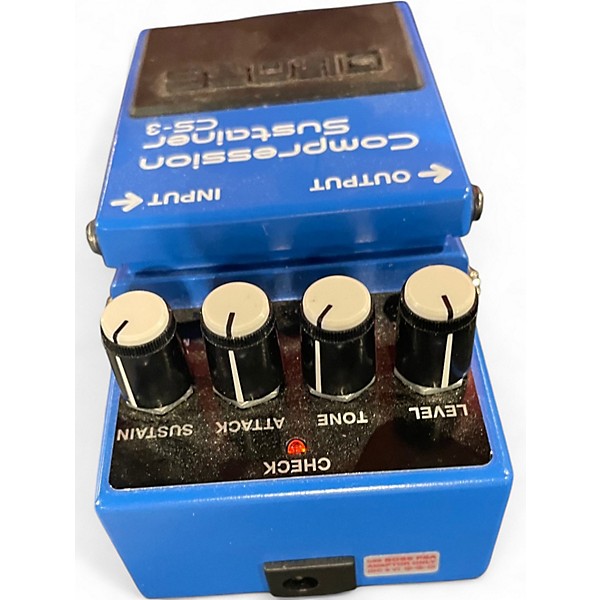 Used BOSS CS3 Compressor Sustainer Effect Pedal
