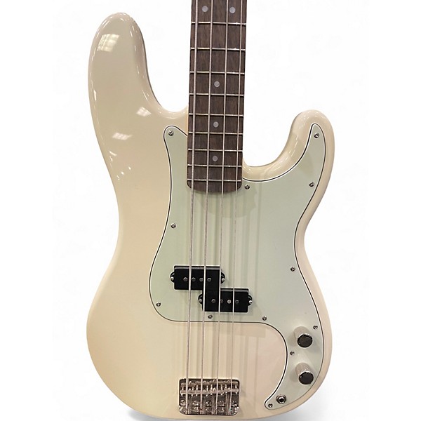 Used Squier Classic Vibe 60s Precision Bass Olympic White Electric Bass Guitar