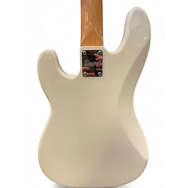 Used Squier Classic Vibe 60s Precision Bass Olympic White Electric Bass Guitar