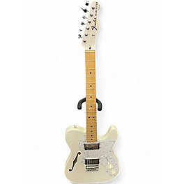 Used 2009 Fender FSR 72 thinline telecaster White Blonde Hollow Body Electric Guitar