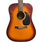 Used Aria 9401 sunburst Acoustic Guitar