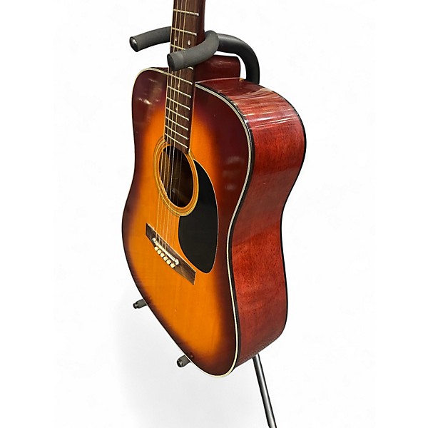 Used Aria 9401 sunburst Acoustic Guitar