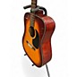 Used Aria 9401 sunburst Acoustic Guitar