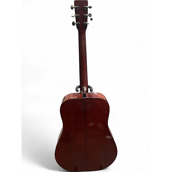 Used Aria 9401 sunburst Acoustic Guitar