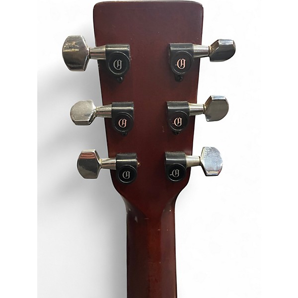 Used Aria 9401 sunburst Acoustic Guitar