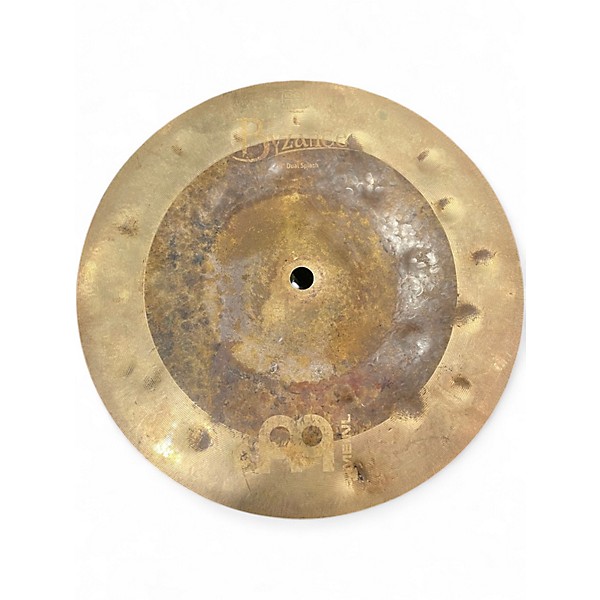 Used MEINL 10in byzance dual splash Cymbal