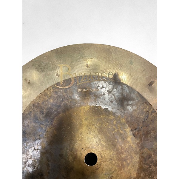 Used MEINL 10in byzance dual splash Cymbal