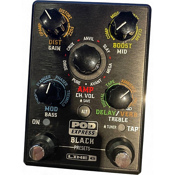 Used Line 6 Pod Express black  Effect Processor