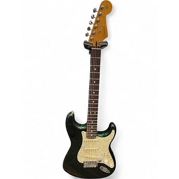 Used Fender Player Stratocaster British Racing Green Solid Body Electric Guitar