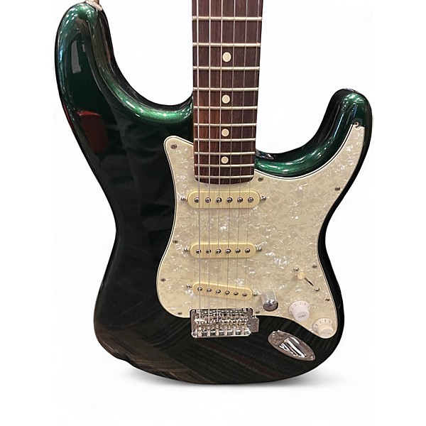 Used Fender Player Stratocaster British Racing Green Solid Body Electric Guitar