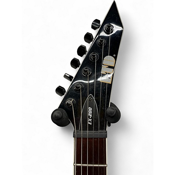 Used ESP LTD EX200 Black Solid Body Electric Guitar