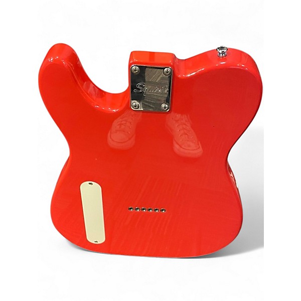Used Squier Vintage Modified Cabronita Telecaster Fiesta Red Solid Body Electric Guitar