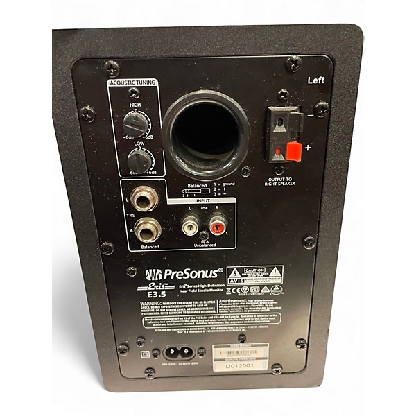 Used PreSonus Eris 3.5 Powered Monitor