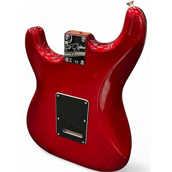 Used Fender Player Stratocaster Candy Apple Red Solid Body Electric Guitar