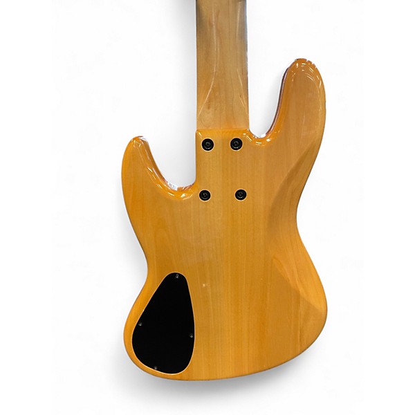 Used Maghini M Bass MJ5 Natural Electric Bass Guitar