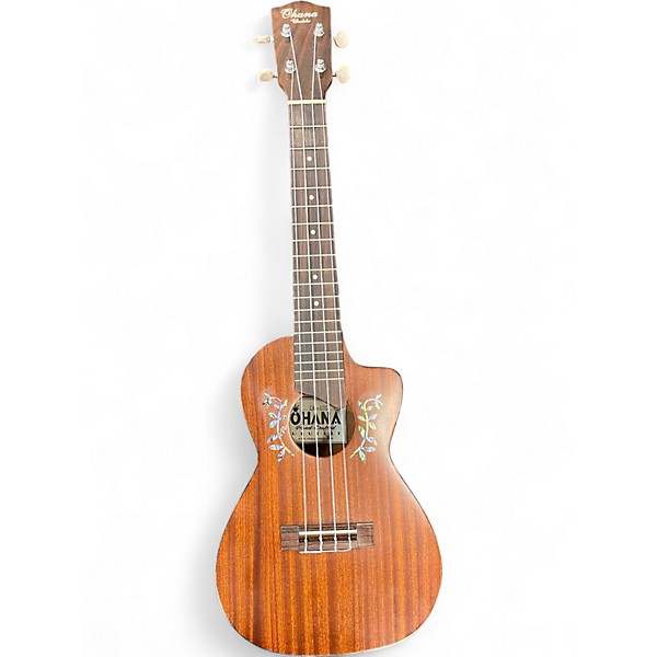Used Ohana Ck-60c Natural Ukulele