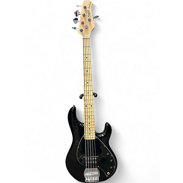 Used Sterling by Music Man Ray5 5 String Black Electric Bass Guitar
