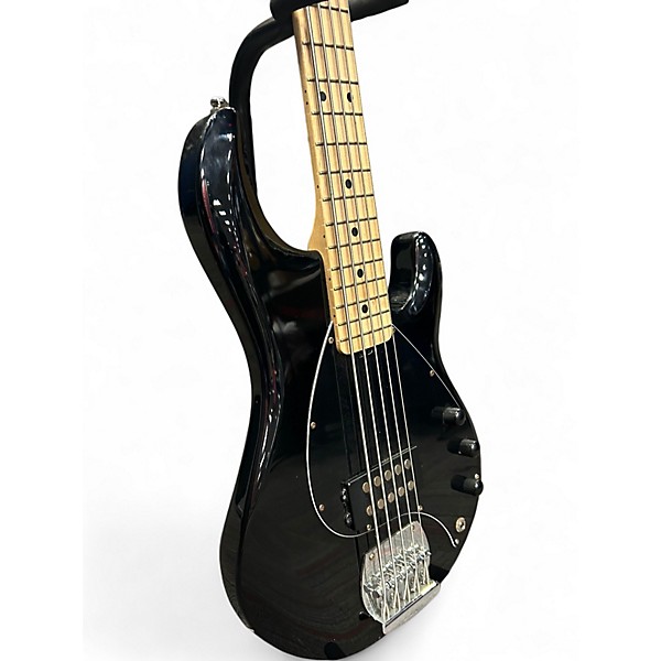 Used Sterling by Music Man Ray5 5 String Black Electric Bass Guitar