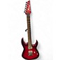 Used Ibanez RG6005FEQM Red burst Solid Body Electric Guitar thumbnail