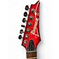 Used Ibanez RG6005FEQM Red burst Solid Body Electric Guitar