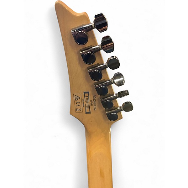 Used Ibanez RG6005FEQM Red burst Solid Body Electric Guitar