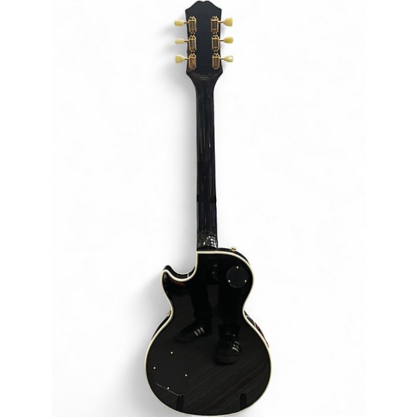 Used Epiphone Les Paul Custom P90 Ebony Solid Body Electric Guitar