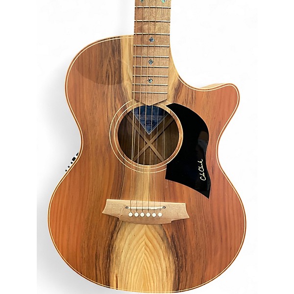 Used Cole Clark AN2EC Natural Acoustic Electric Guitar